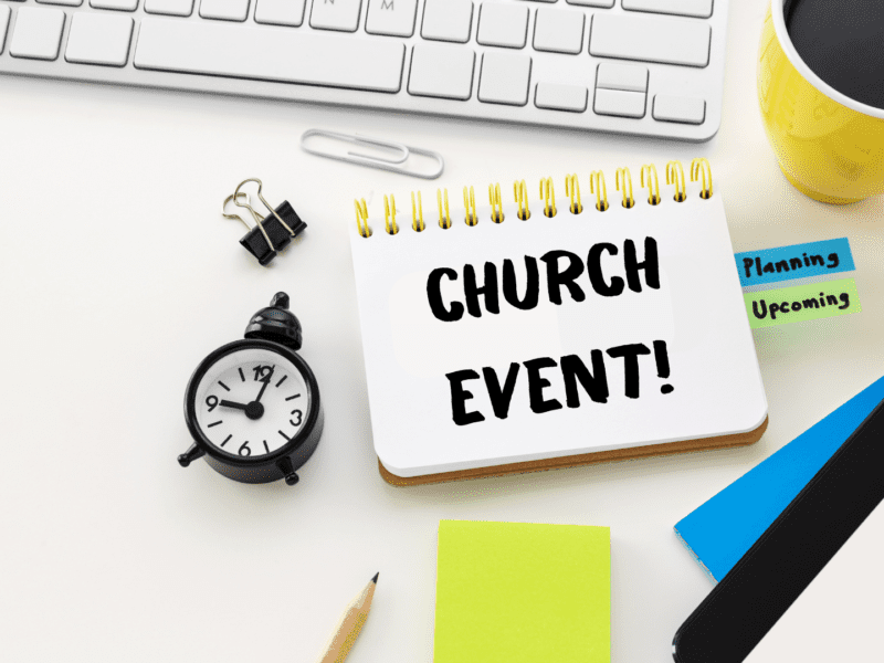 12 Steps to Planning a Successful Church Event